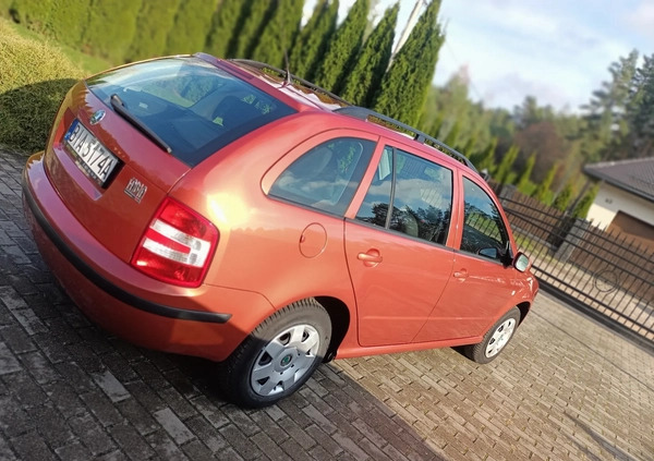 Skoda Fabia cena 10900 przebieg: 159000, rok produkcji 2007 z Chrzanów małe 529